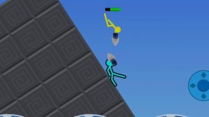 Битва против бота в игре на двоих.