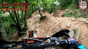 Ktm excf 350 в компании Ktm exc 250 Enduro на Священной горе 4К