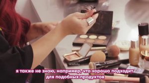 Несса Барретт показывает вам свой макияж на съемочной площадке // seventeen // перевод ?