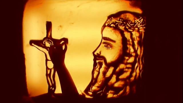 Пасхальный ролик "Спаситель в мир пришел...".Шоу песка Romantic Collection смотреть онлайн