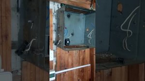 Замена старого щита на новый