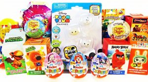 15 Киндер Сюрпризов,Unboxing Kinder Surprise Барбоскины,Смешарики,Мимимишки,Свинка Пеппа,Дисней,LEGO