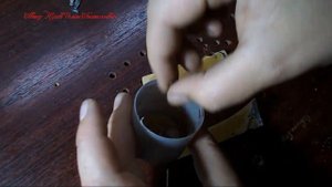 Резная рукоять из многослойной фанеры,для раскладного ножа..