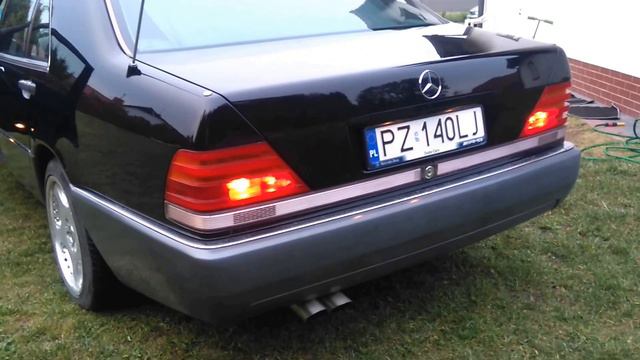 Mercedes W140 S500 Mod Muffler