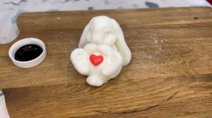 Заливка зайца из мыло. #мыловарение