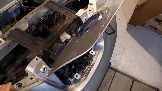 Как снять передний бампер Ниссан Лиф Ze0/Aze0 (подробная инструкция) смотреть онлайн