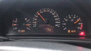 Разгон мерседес CLK 320 W208 0-100