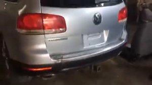 В разборе Фольксваген Туарег ДВС 4.2 310л.с. AXQ / АКПП-GLH 4WD 2003г