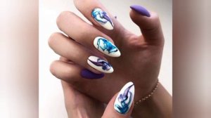 Collection of trendy manicure 2021 + photos of fresh ideas for nail design