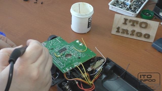 Ремонт бытового приёмника.