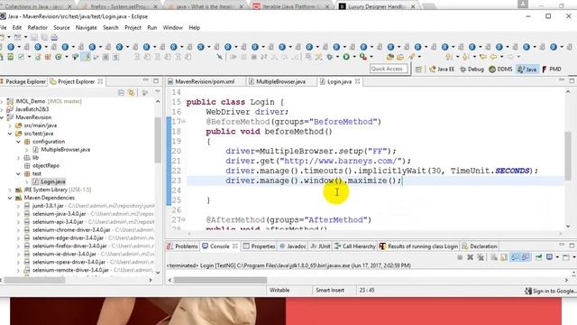 Advanced Selenium Videos - testNG-Maven-Demo Uploaded By Varshney Infotech - VIPL смотреть онлайн