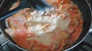 Тайский Ред карри. Вкусное блюдо из курицы. Тайская кухня