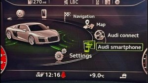 Установка Carplay и навигации на AUDI R8 4S . AUDI-UPGRADE.RU
