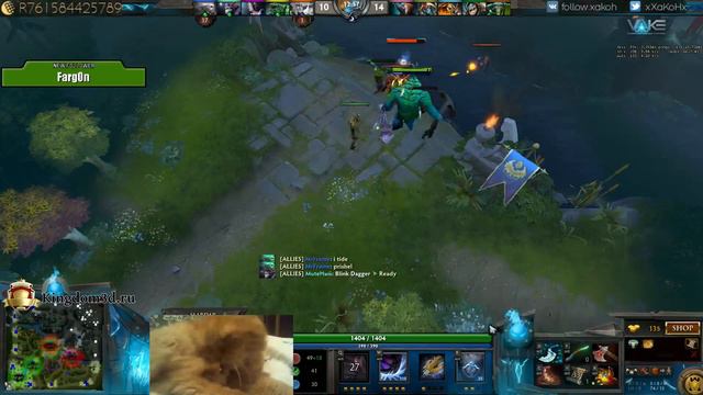 Игра за Slardar'a в легкой линии.Текущий ммр 4841. смотреть онлайн