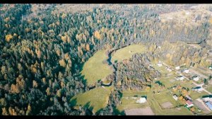 Деревня Лука у реки Веребушка