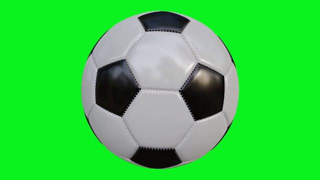 4 К  МЯЧ НА ЗЕЛЕНОМ ФОНЕ ФУТАЖ ДЛЯ ВИДЕОМОНТАЖА BALL ON A GREEN BACKGROUND FOOTAGE FOR VIDEO EDITIN