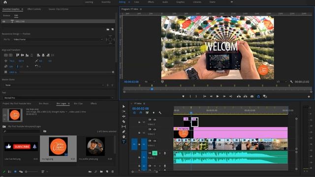 Make a Youtube Intro Like a Pro | Premiere Pro Tutorial