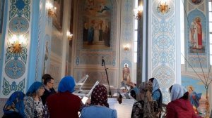 Задостойник праздника Рождества Пресвятой Богородицы. Регент Екатерина Артюхова.