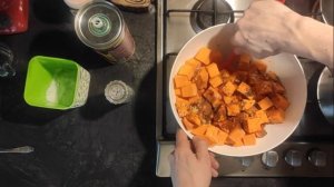 Батат запечённый в духовке с имбирём и паприкой/Как приготовить батат/Рецепт сладкого картофеля