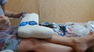 Роспись валенок акриловыми красками