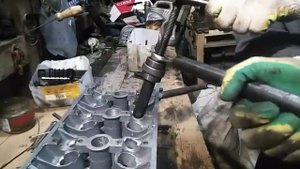 Ремонт гбц газ 405 выпресовка направляющих клапанов