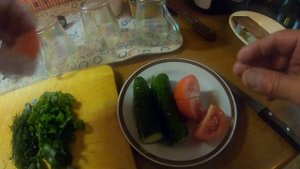 Жареная КАРТОШКА на ТОПЛЁНОМ сале с ЗЕЛЁНЫМ луком и УКРОПОМ