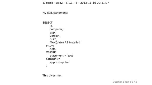 MySQL : MySQL select MAX(datetime) not returning max value смотреть онлайн