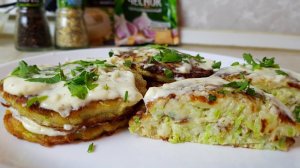 Оладьи из кабачков, цыганка готовит. Gipsy cuisine.