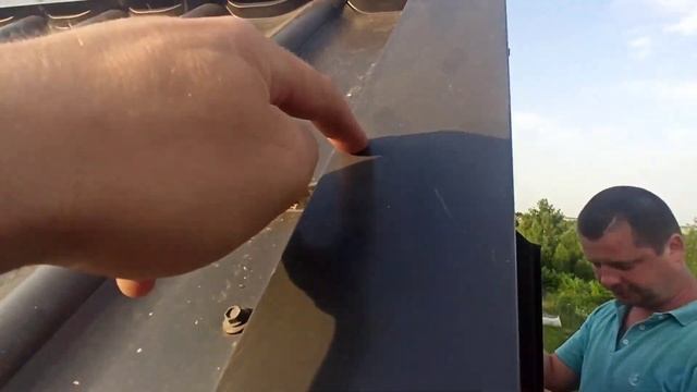 Монтаж торцевой планки . смотреть онлайн