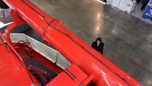 Китайский роторный зерноуборочный комбайн LOVOL GK-120 на Агросалон 2022.