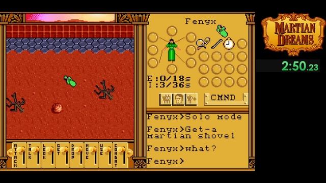 Ultima: Worlds of Adventure 2: Martian Dreams - Any% - 3m59s смотреть онлайн