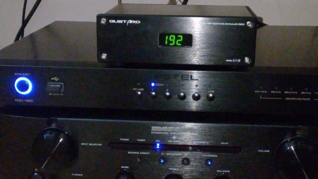 USB DAC Gustard U12 Xmos Audio Converter (DAC Interface) - 120 USD - Sound Test