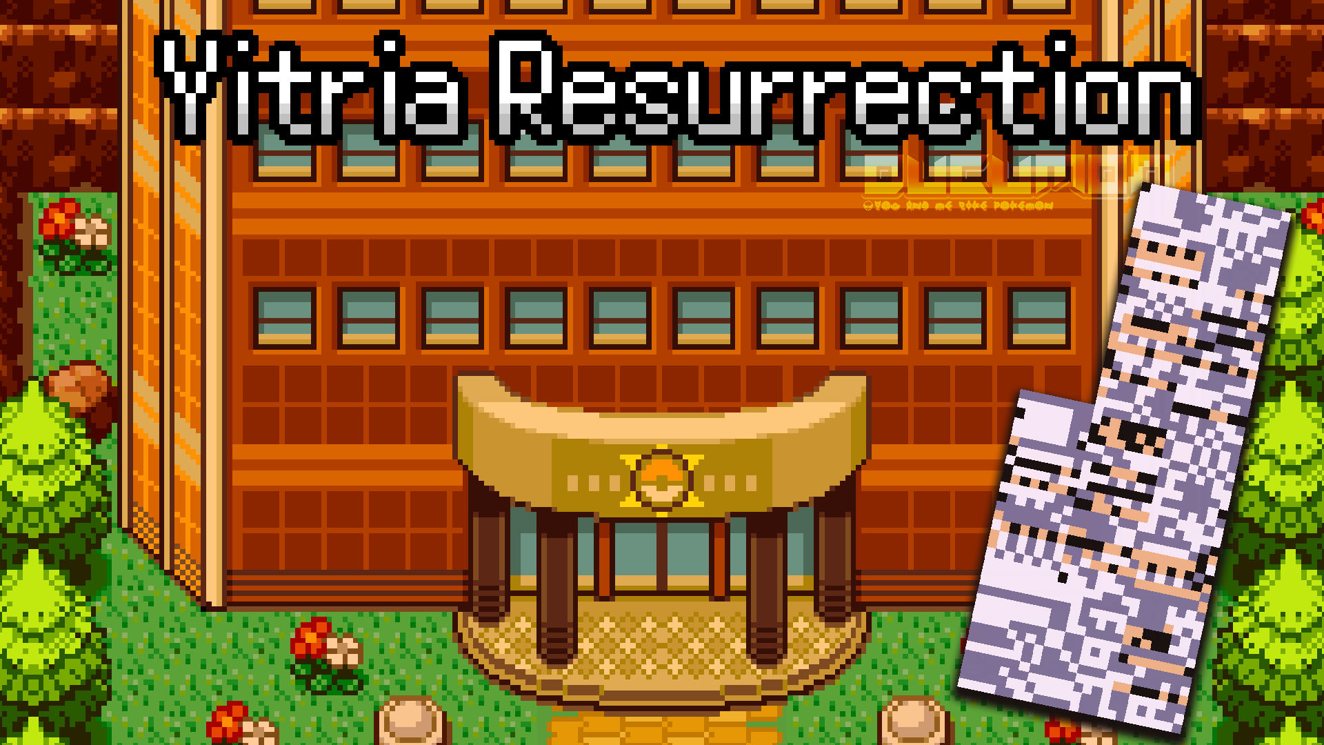 Pokemon Yitria Resurrection — созданная фанатами игра, в которой представлены все стартовые покемоны