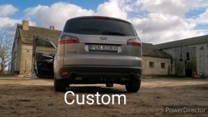 Ford S-Max 2.5 Turbo exhaust modification