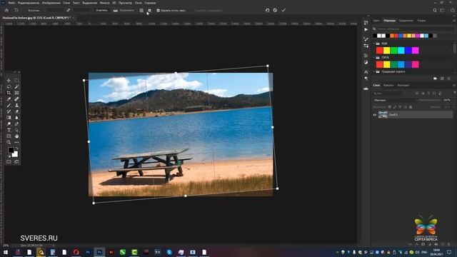 Как кадрировать фото в Фотошопе? Уроки Photoshop с нуля