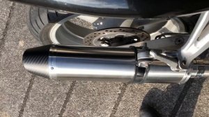 Suzuki SV650 curvy with new Toro exhaust