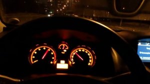 Opel antara V6 3.2 0-100 km/h acceleration (winter tyres)
