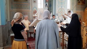 103 псалом греческий распев (обиход) Регент Ирина Филатова.