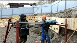 Новая техника для забивки труб, стержней, инъектирования