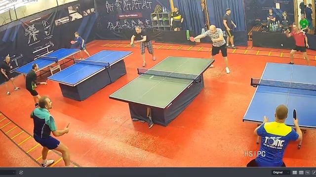 Субботний турнир по настольному теннису в клубе ТОПС Новоильинского района от 23.09.23 смотреть онлайн