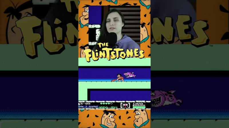 Расслабиться она пришла #игры #ретроигры #games #денди #flintstones #nes #позитив #dendy #retrogame