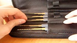 Обзор на набор отмычек GOSO 24pcs .RL.video.part14