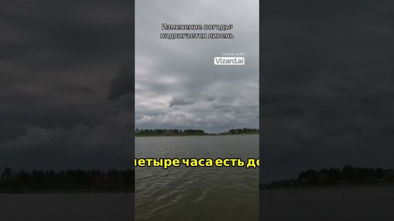 Прогноз погоды: гроза через 15 минут! ☔️