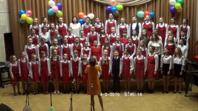 Солигорск ДМШИ ХОР рук АГАПОНЬКА А С