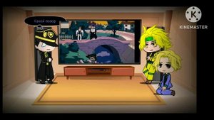 JoJo bizare adventure реагируют на.../Gacha club/Animation