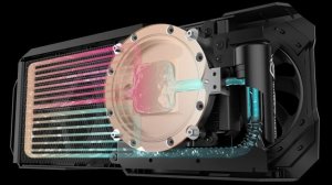 ASUS ROG Matrix GeForce RTX 2080 Ti - система охлаждения.