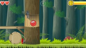 прохожу уровни (22-27) в red ball 4