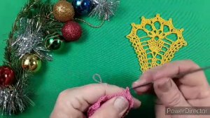 Колокольчик. Lesson of knitting. Мастер-класс. F bluebell stocking a hook.