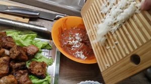 Соус для шашлыка из свинины.