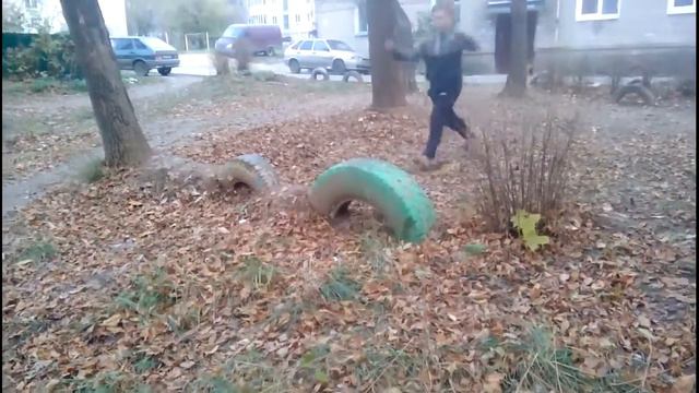 Anton Golubev   Parkour October 2016